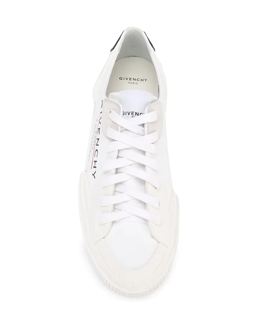 Address Logo-Print Low-Top Sneakers