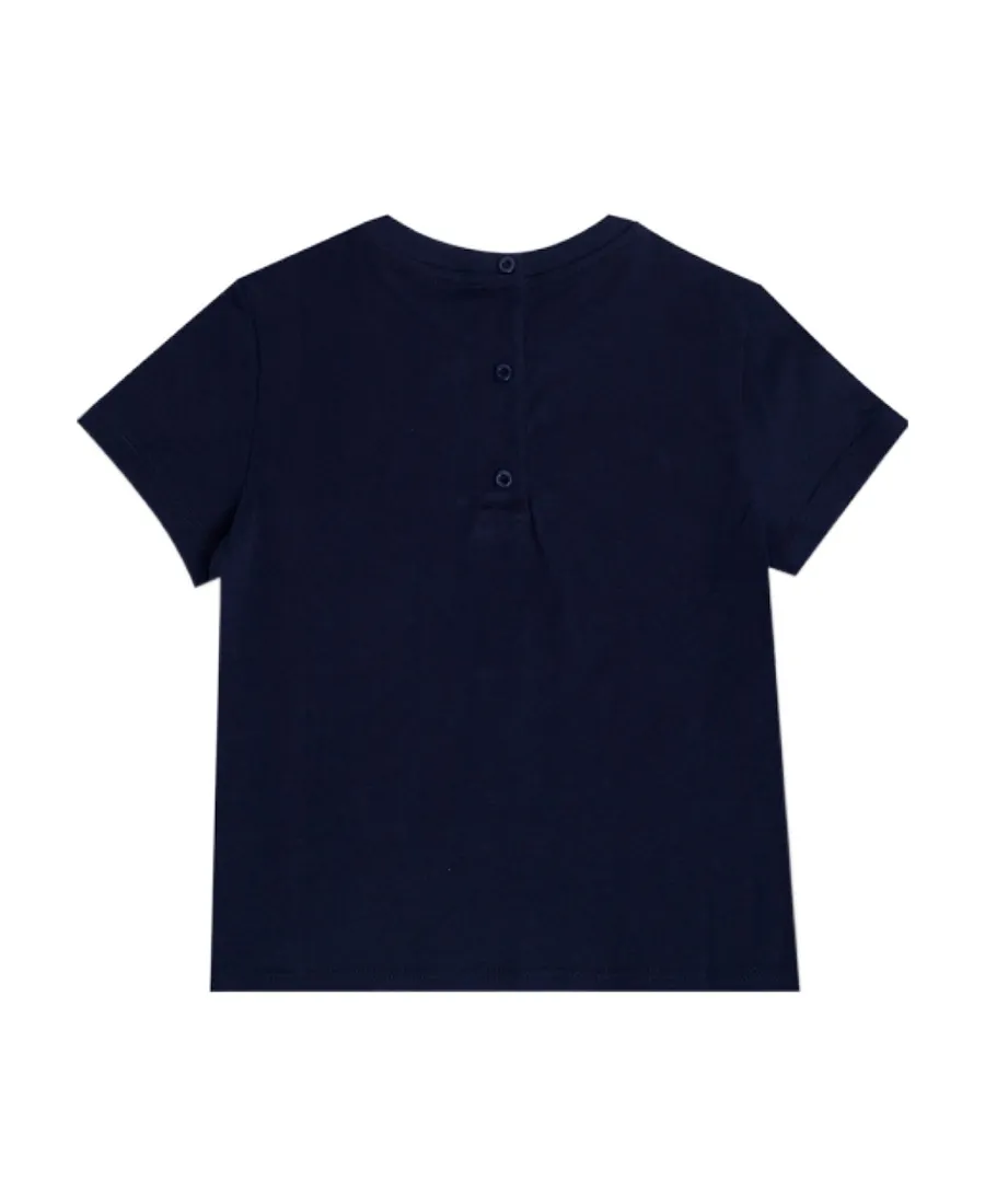 Fendi Kids Logo Printed Crewneck T-Shirt