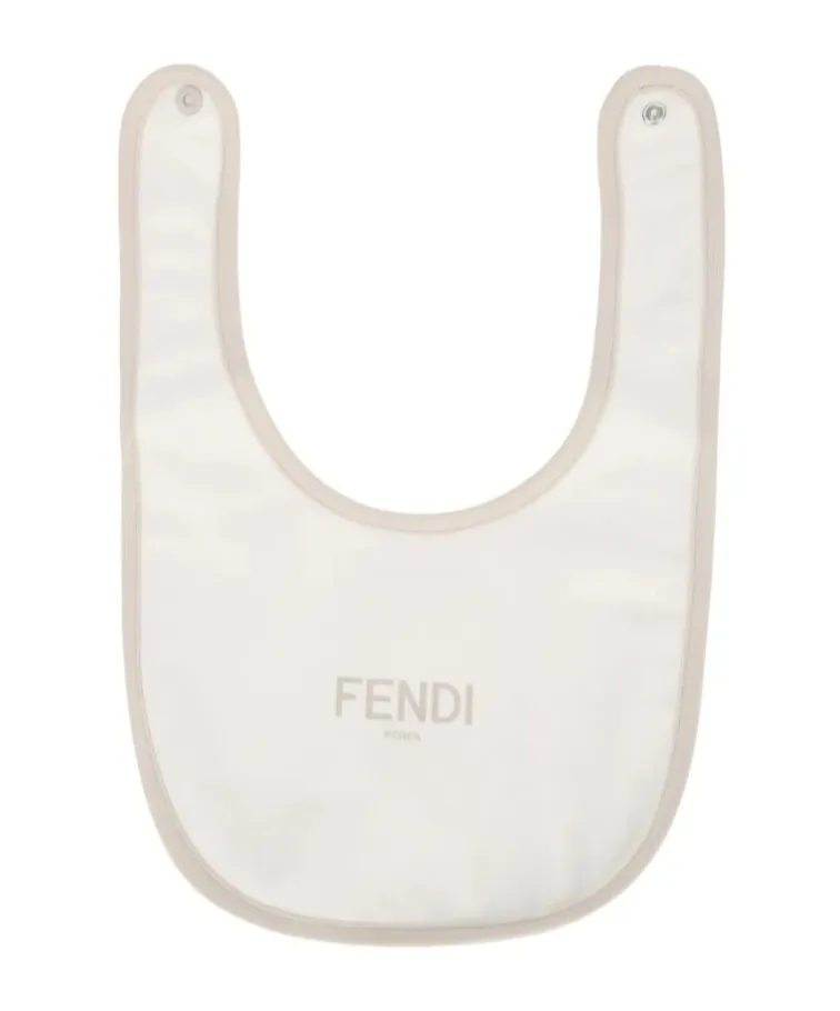Fendi Kids Logo Printed Jersey Stretched Tracksuit