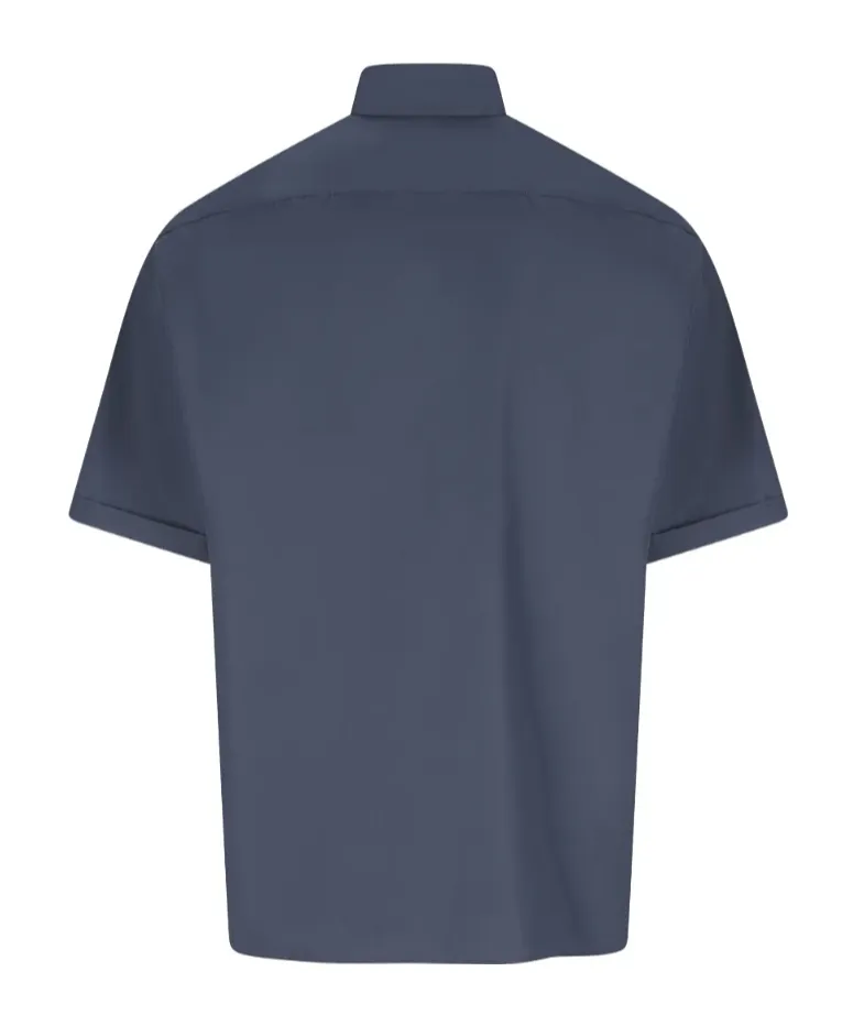 Fendi Logo Embroidered Short Sleeved Shirt