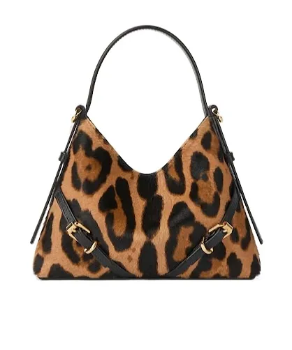 Givenchy Leopard Printed Nano Voyou Bag