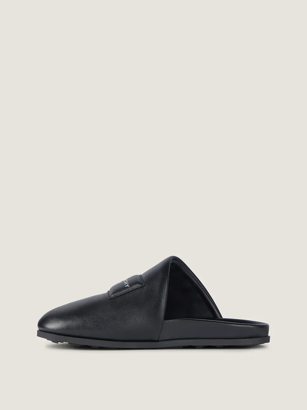 Givenchy Logo Patch Slippers