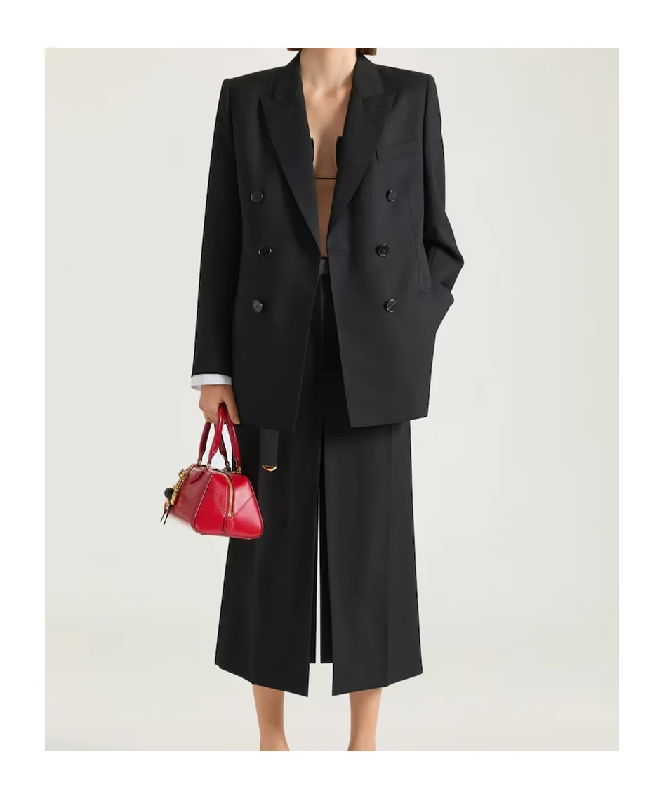 Givenchy Slit-Detailed Midi Pants Skirt