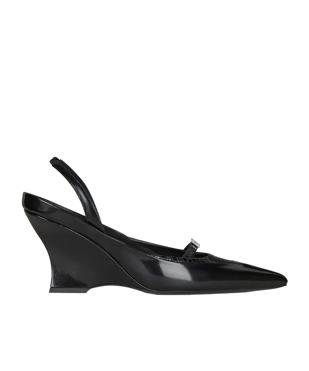 Givenchy Raven Wedge Pums