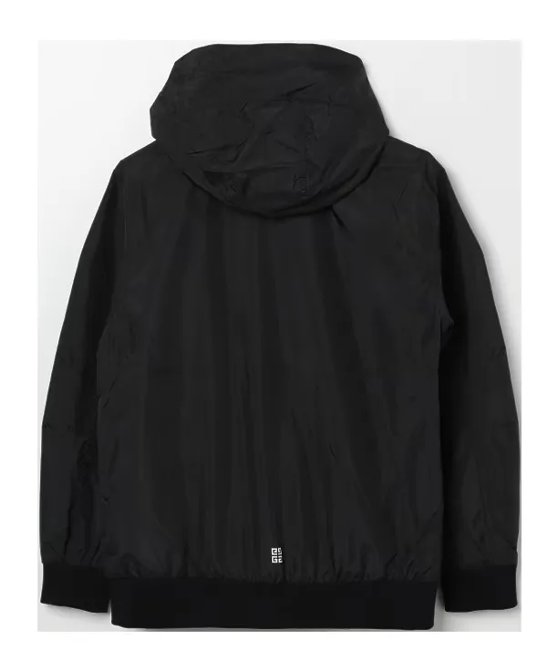 Hooded Long-Sleeved Casual Jacket