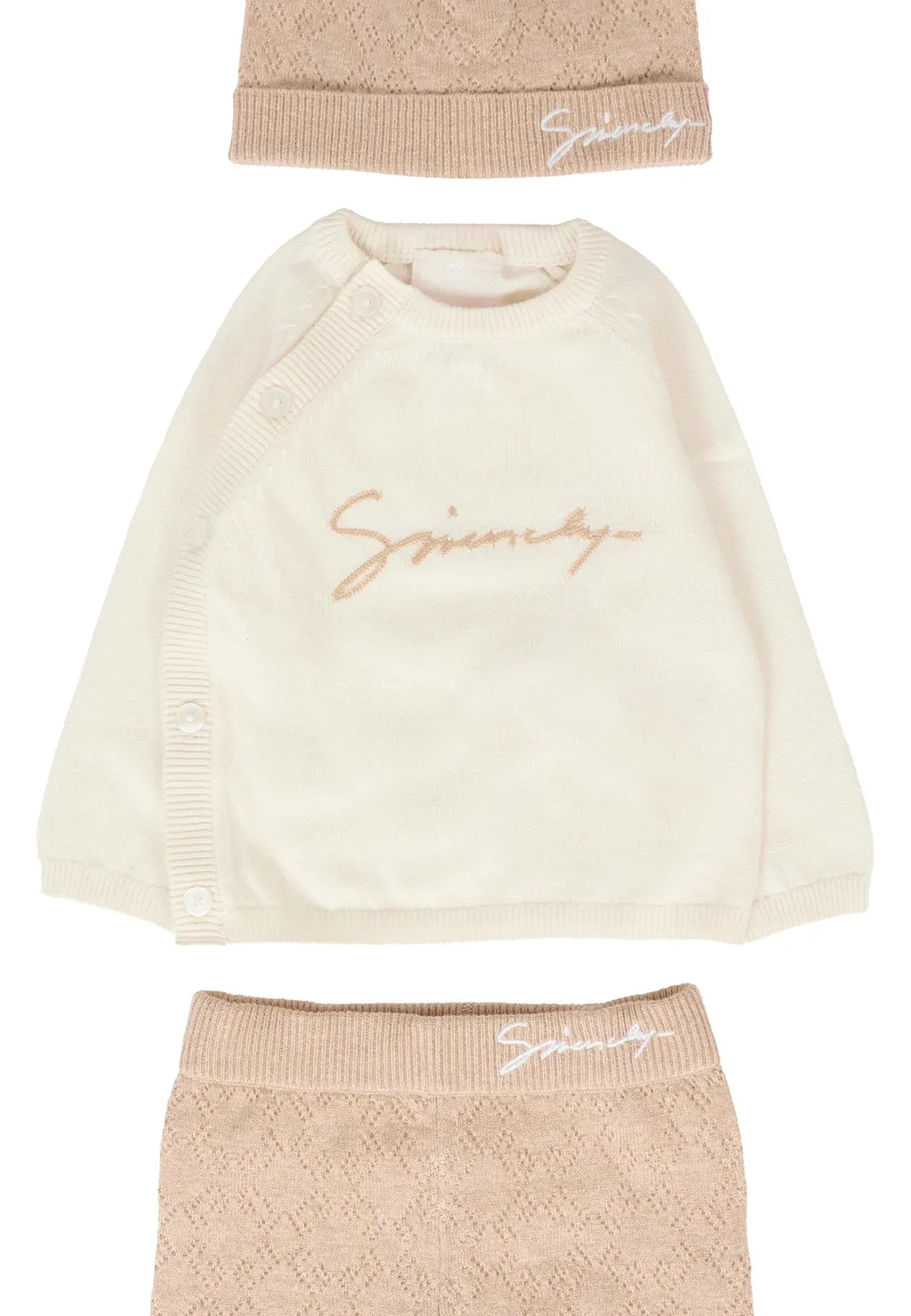 Logo-Embroidered Three-Piece Set