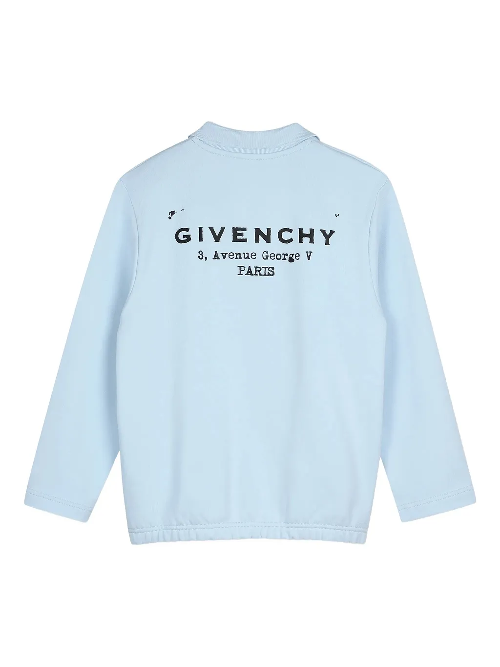 Givenchy Kids Long Sleeved Logo Printed Polo Top