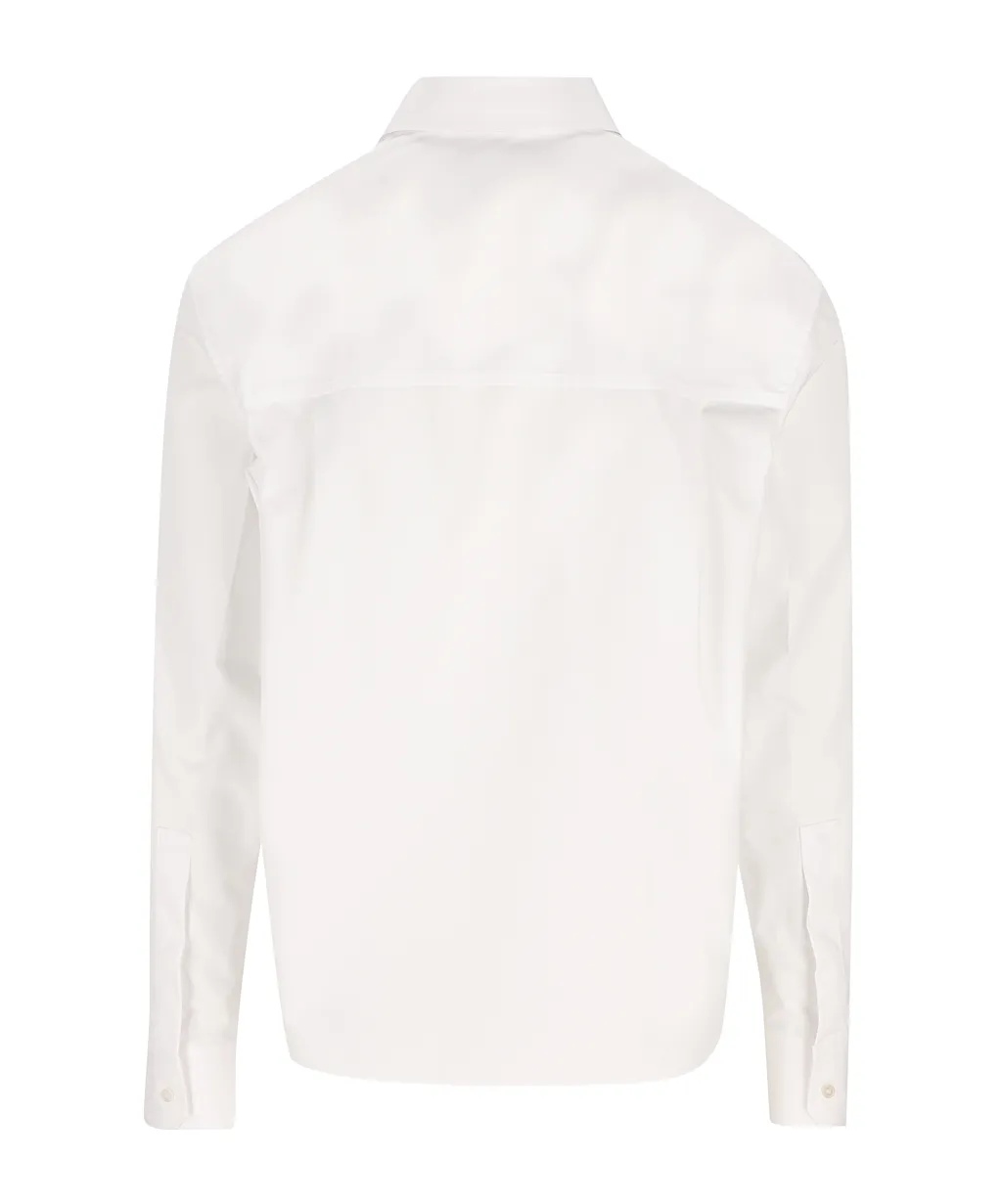 Gucci Web Detailed Long Sleeved Shirt