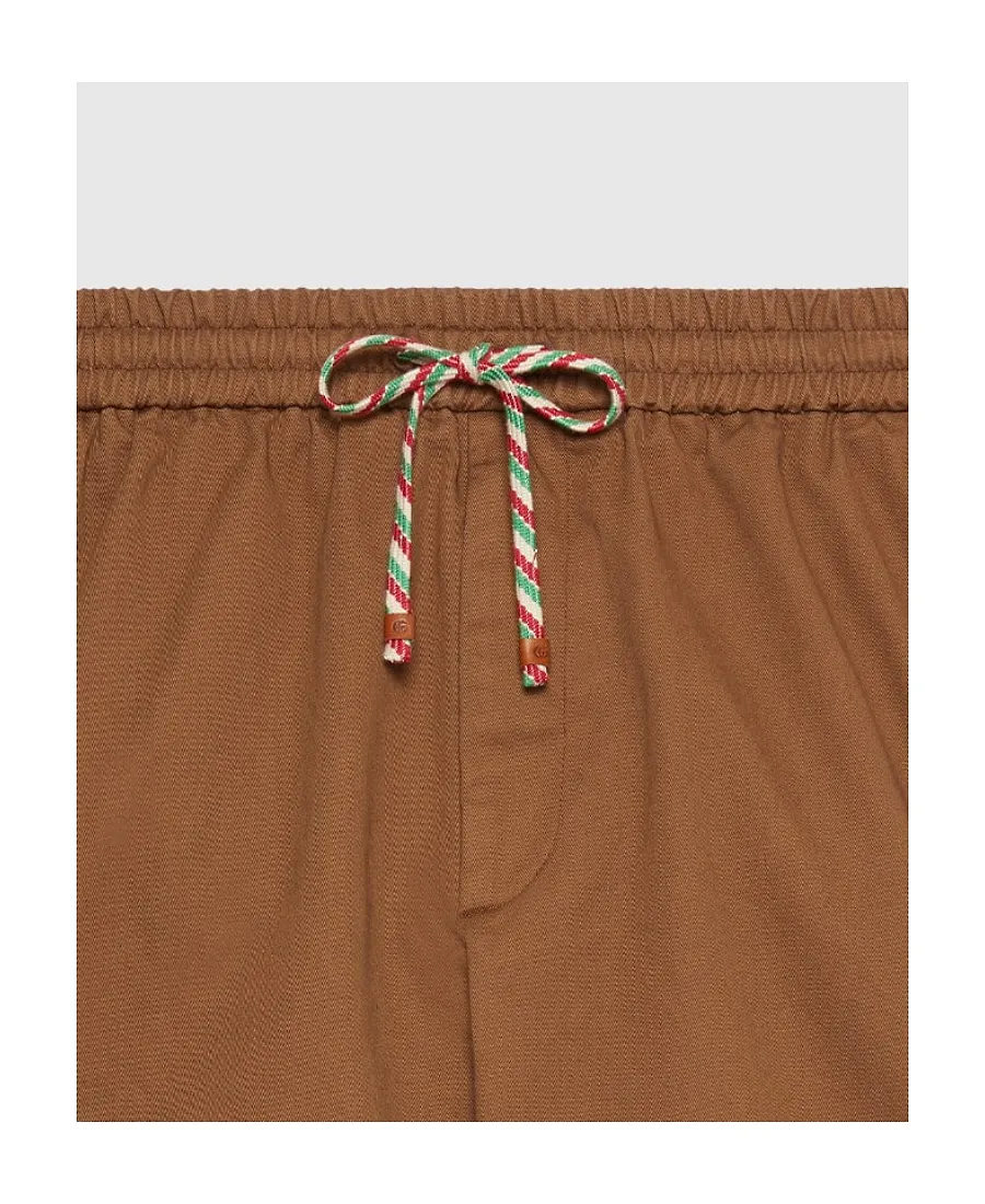 Logo-Stamp Drawstring Shorts