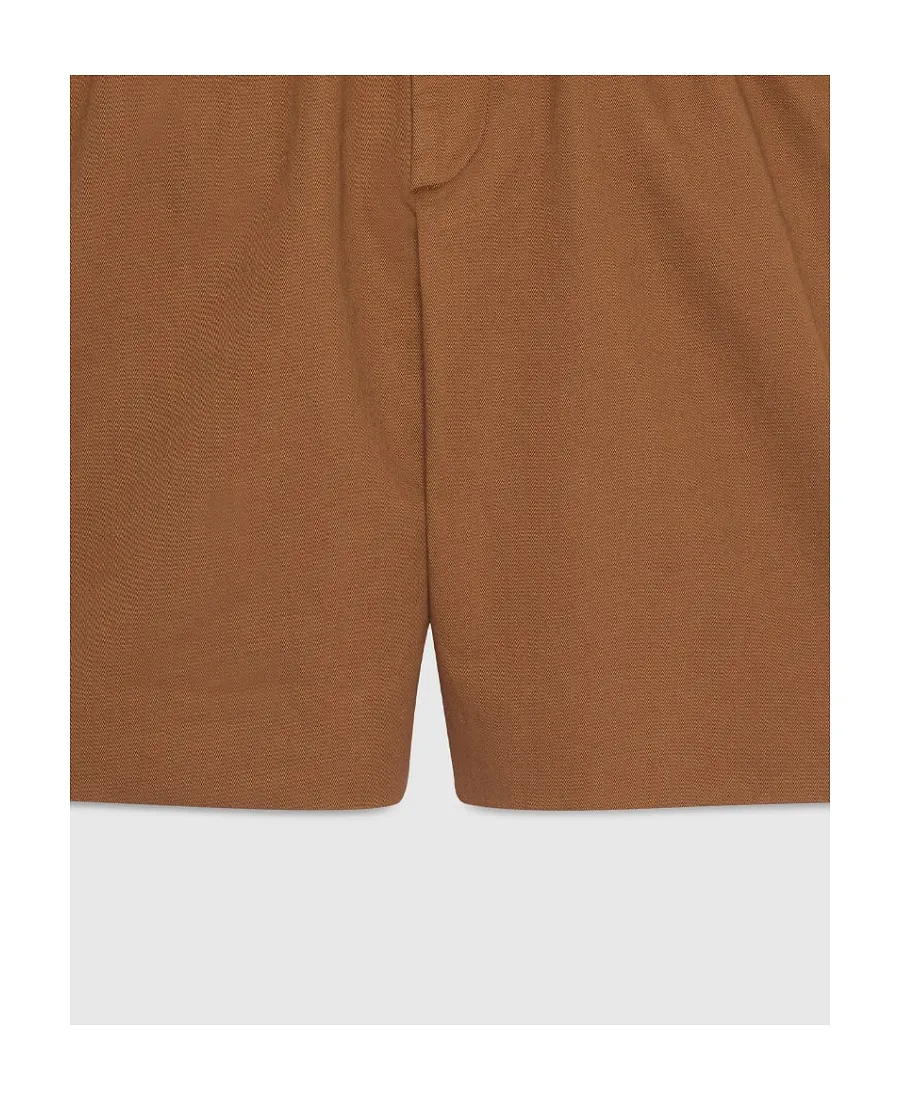 Logo-Stamp Drawstring Shorts