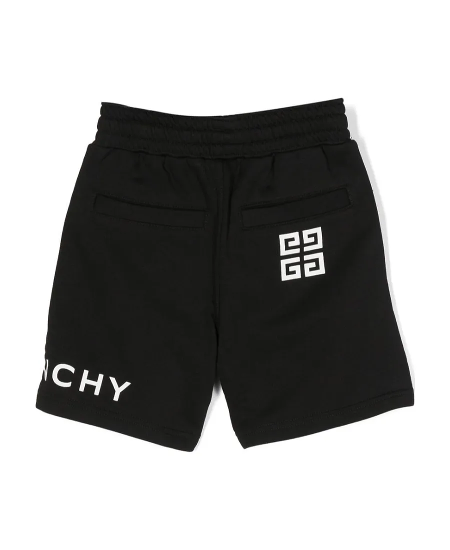 Givenchy Kids Logo Printed Drawstring Shorts