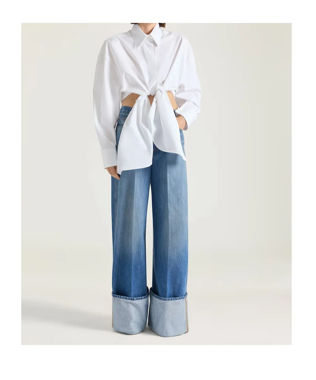 Givenchy Asymmetric Hem Denim Jacket