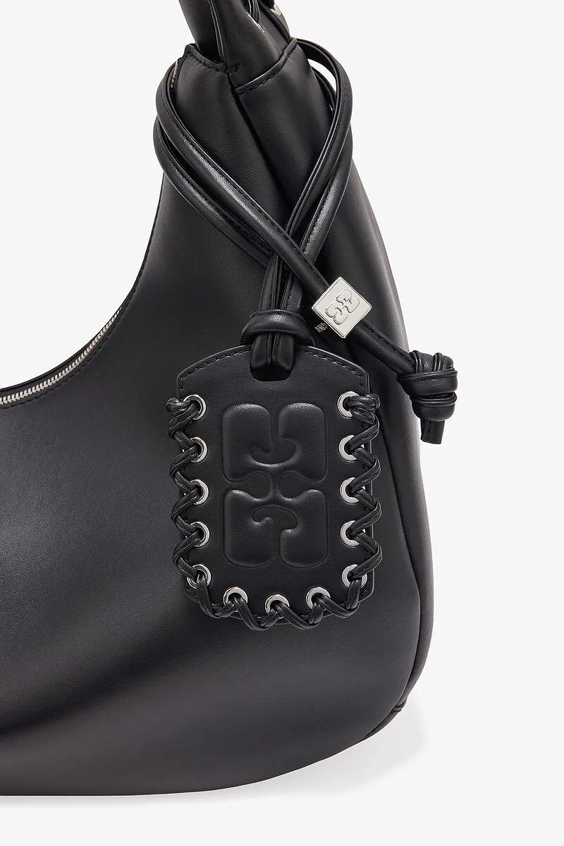 Ganni Medium Laces Hobo Bag