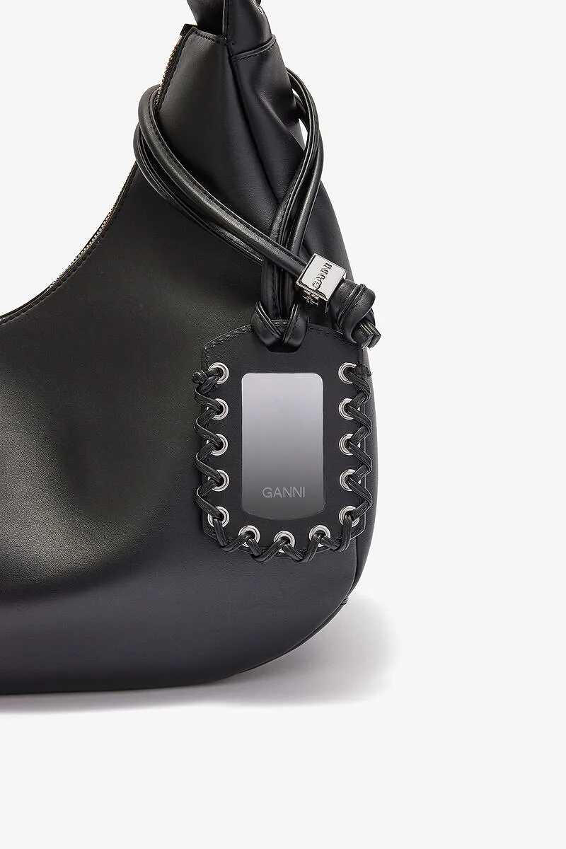 Ganni Medium Laces Hobo Bag