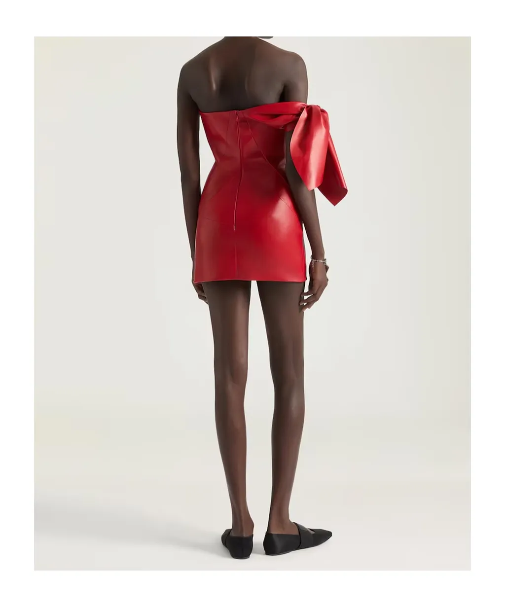 Givenchy Knot Strapless Miini Dress