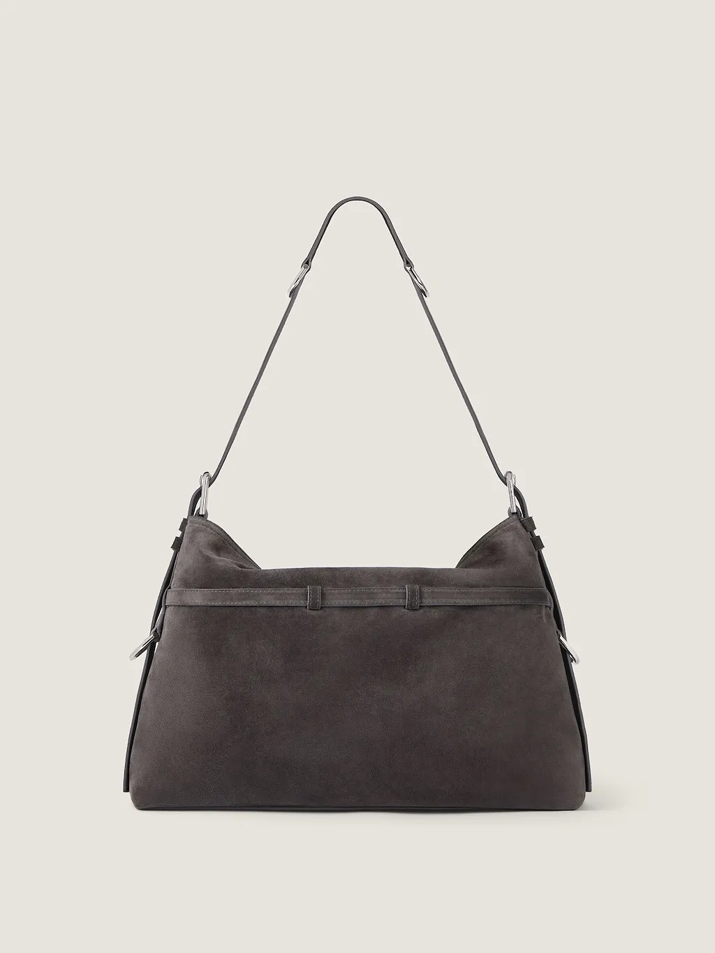 Medium Voyou Bag Suede