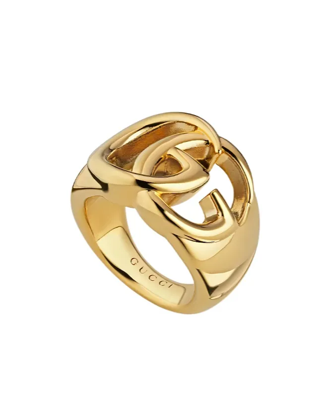 Gg Marmont Cut-Out Band Ring