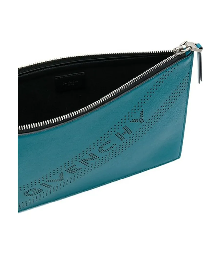 Perforated Logo Handbag