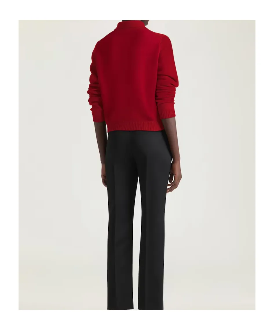 Polo In Wool And Cashmere