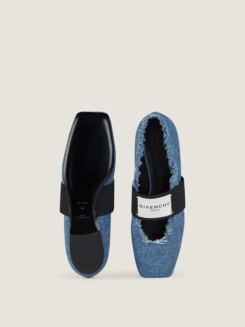 Givenchy Sliced Square Ballet Flats