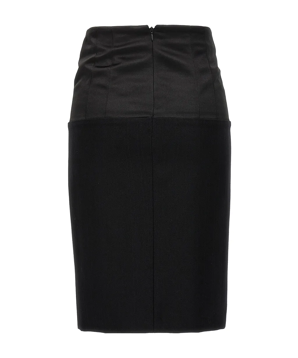 Spliced Detail Skirt