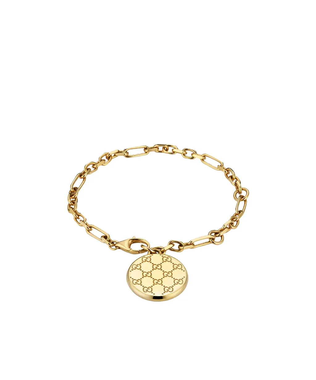 Gg Motif Charm Chain Bracelet