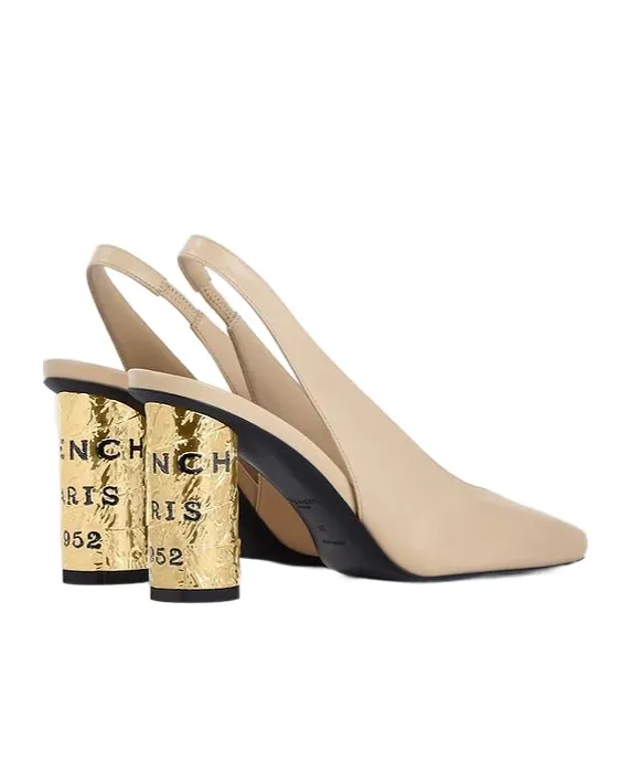 Givenchy Tape Slingback Heeled Pumps