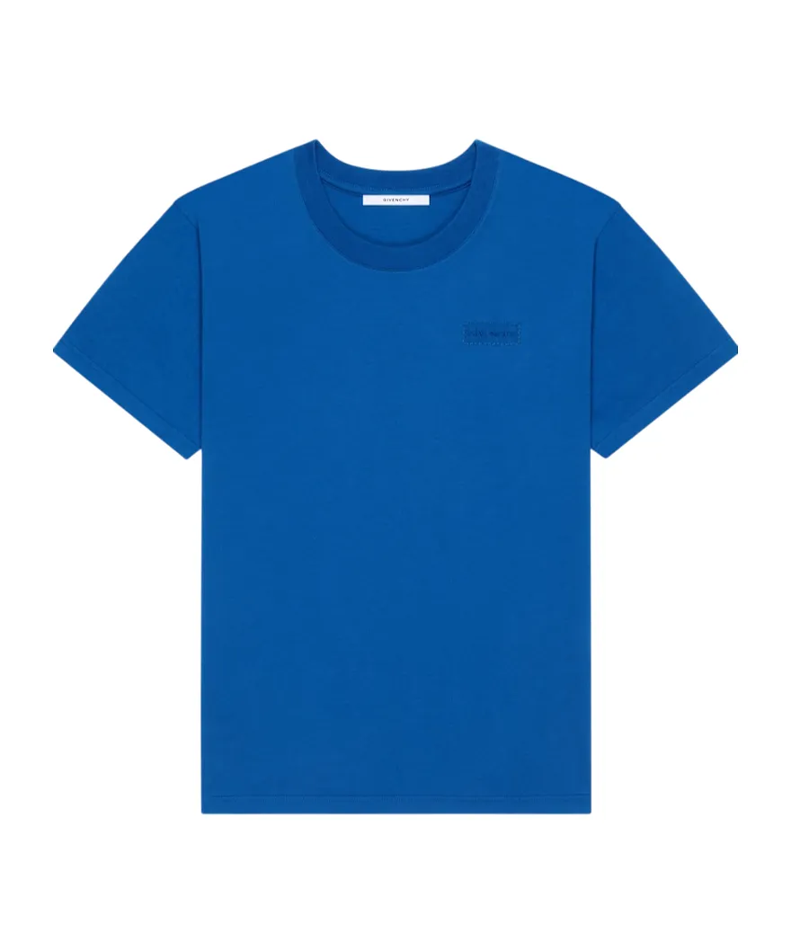 Givenchy Logo Patch Crewneck T-Shirt