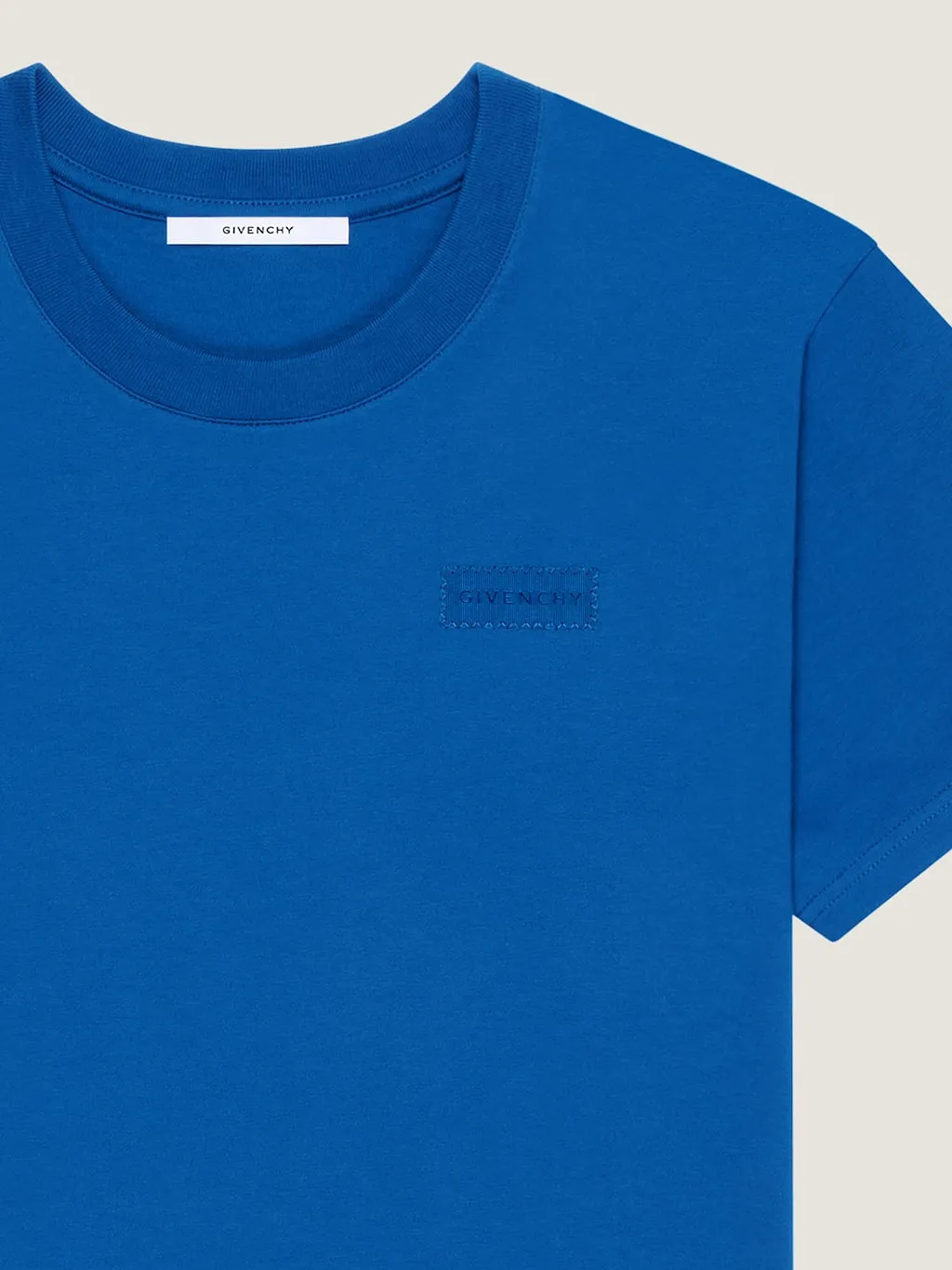 Givenchy Logo Patch Crewneck T-Shirt