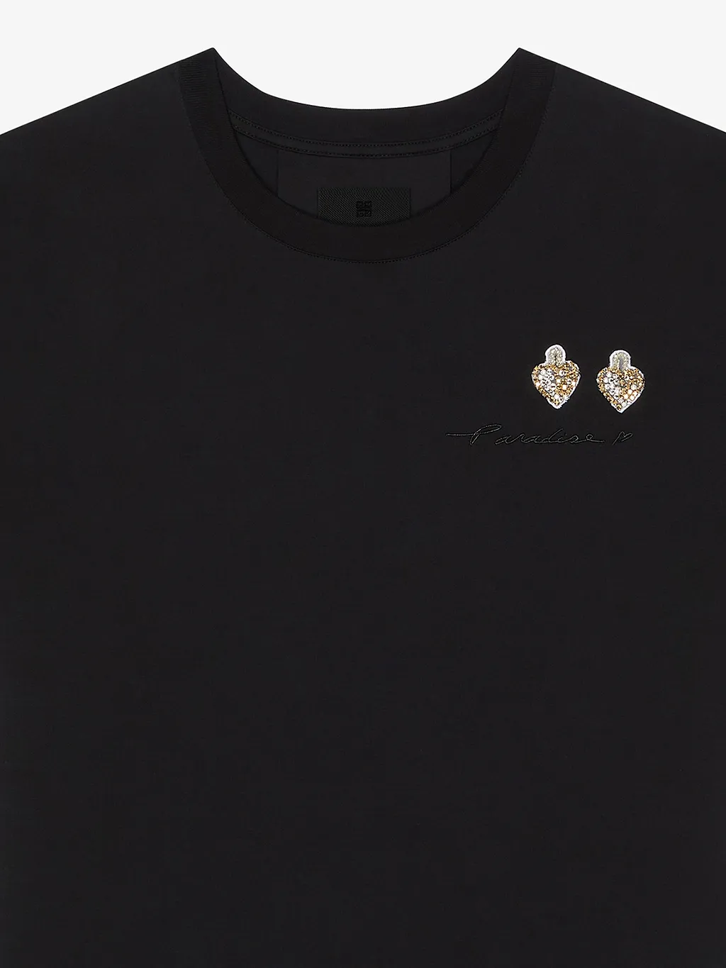 T-Shirt In Cotton With Patches