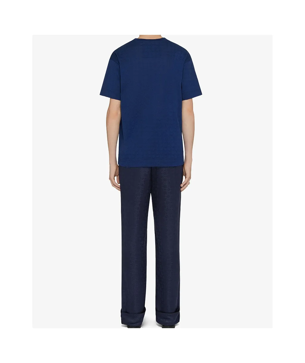 T-Shirt In Monogram 72 Jacquard
