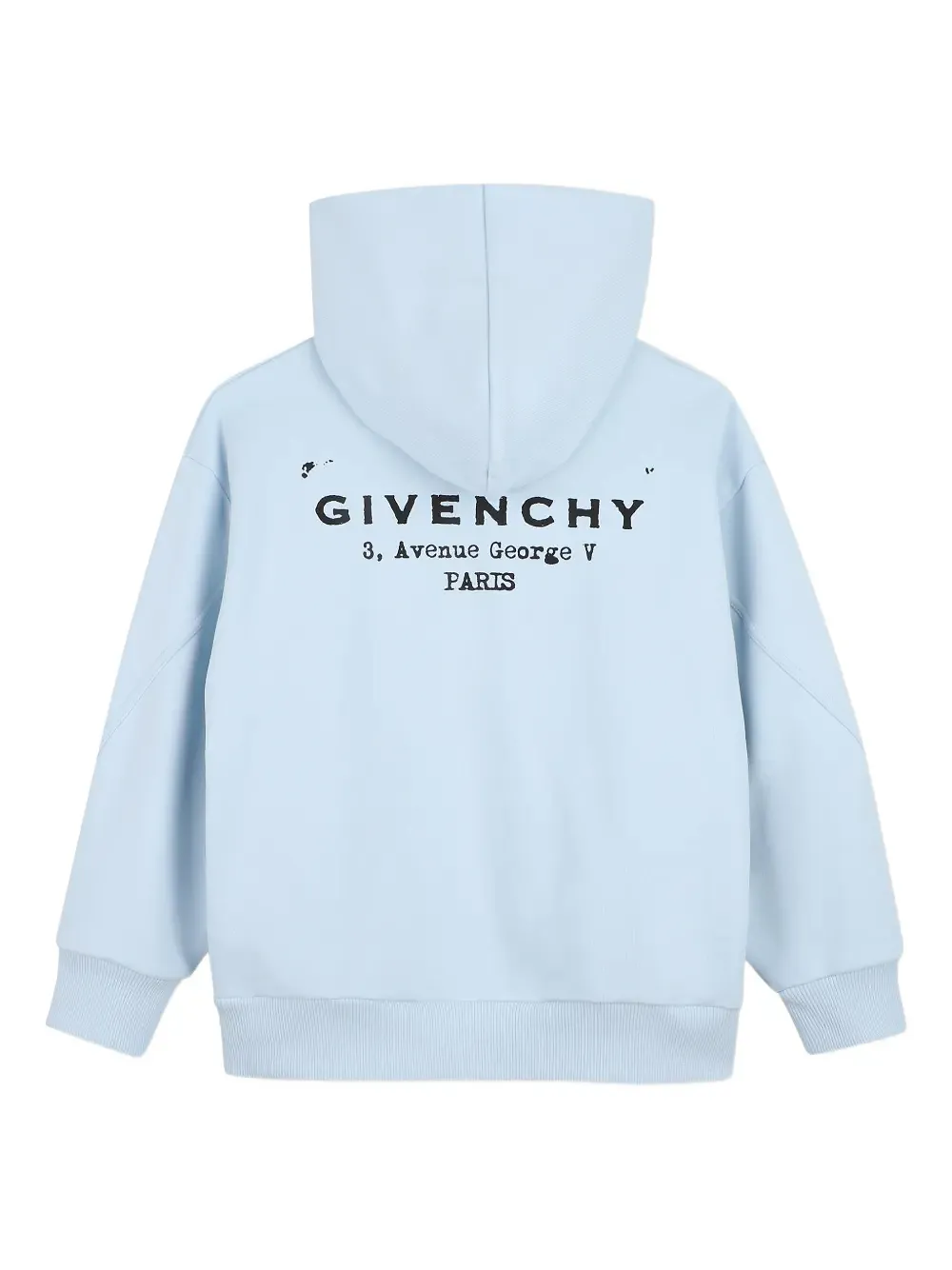 Givenchy Kids Logo Printed Zip-Up Hoodie