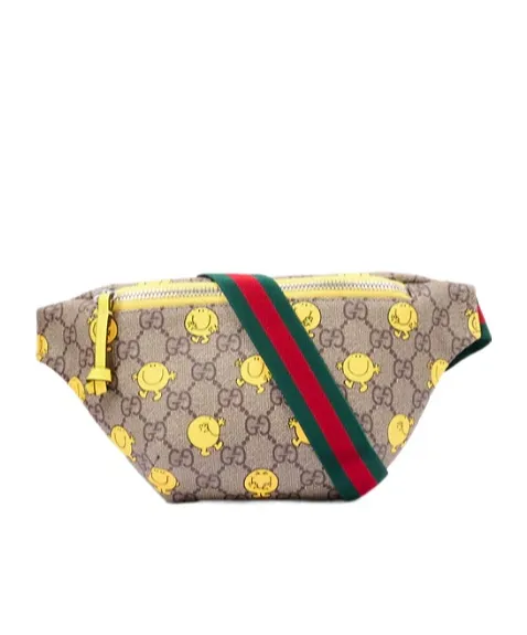 Children's Printed Gg Belt Bag