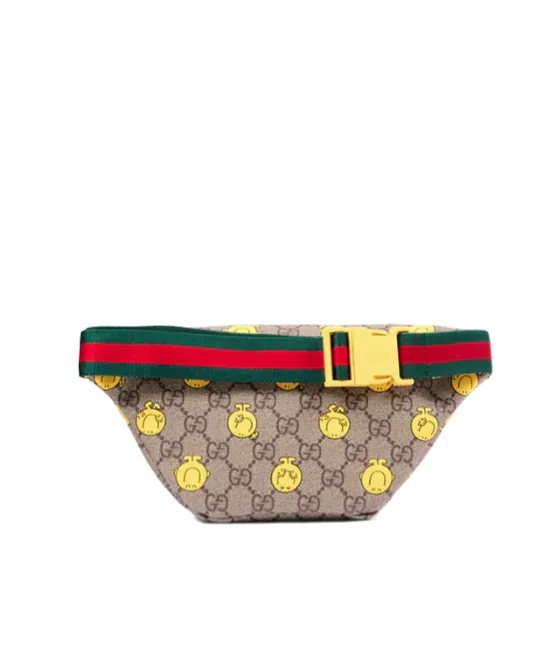 Children's Printed Gg Belt Bag