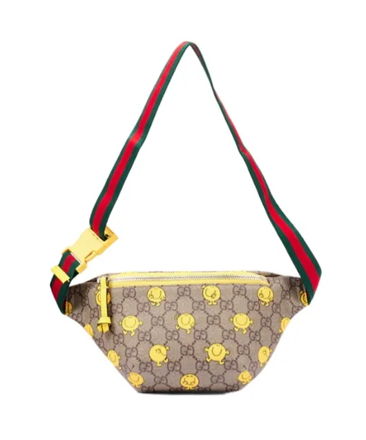 Children's Printed Gg Belt Bag