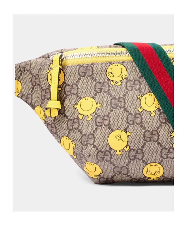 Children's Printed Gg Belt Bag