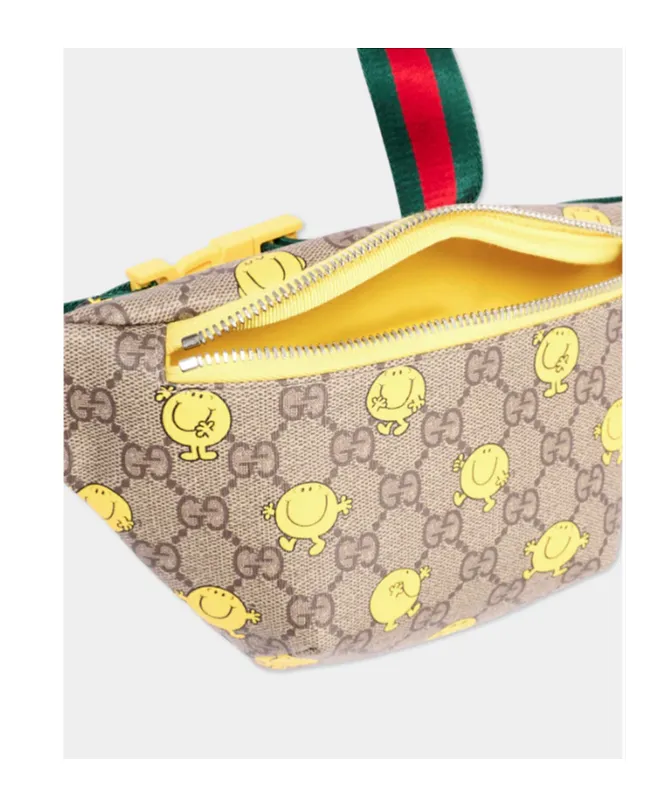 Children's Printed Gg Belt Bag