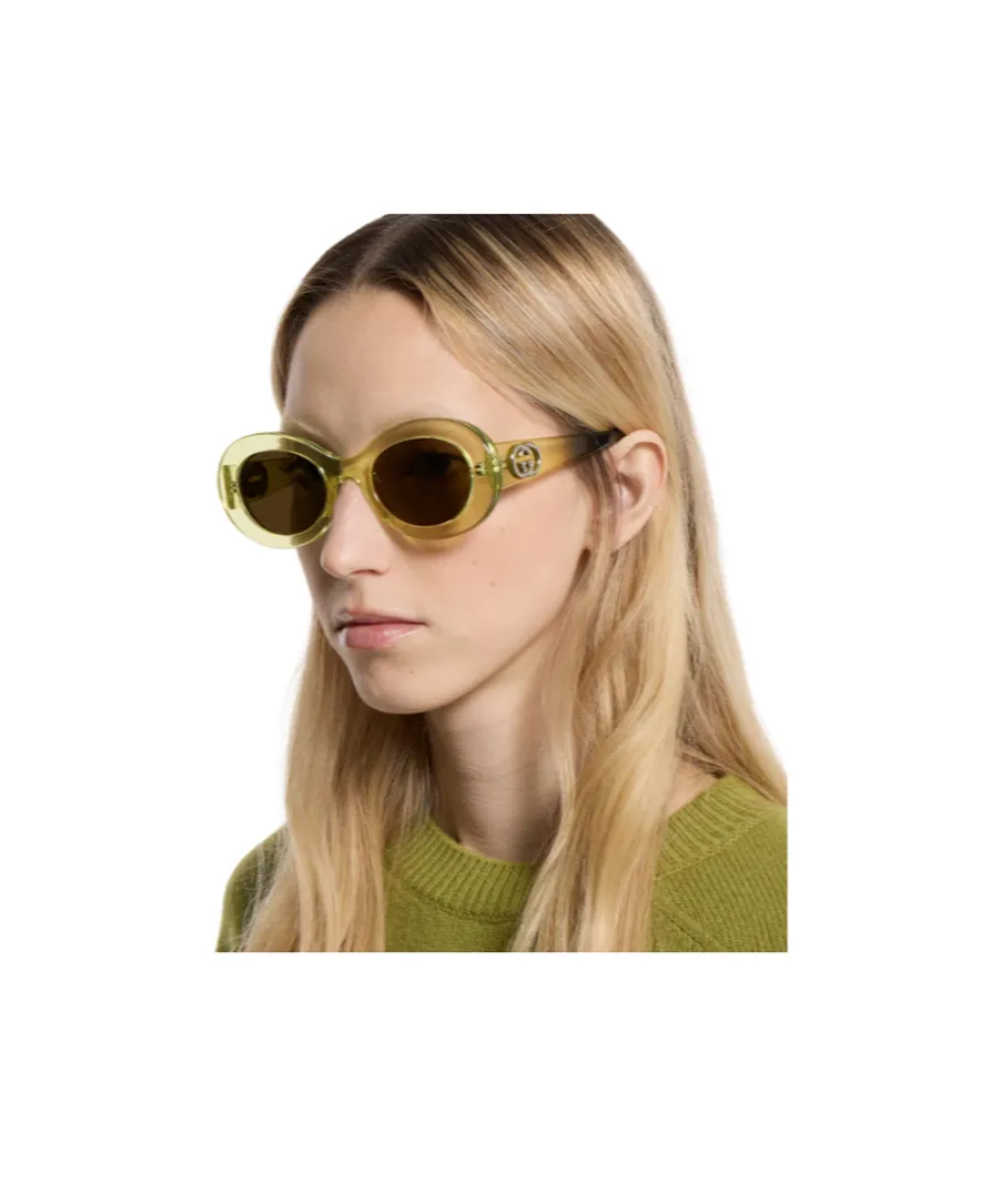 Oval Frame Sunglasses