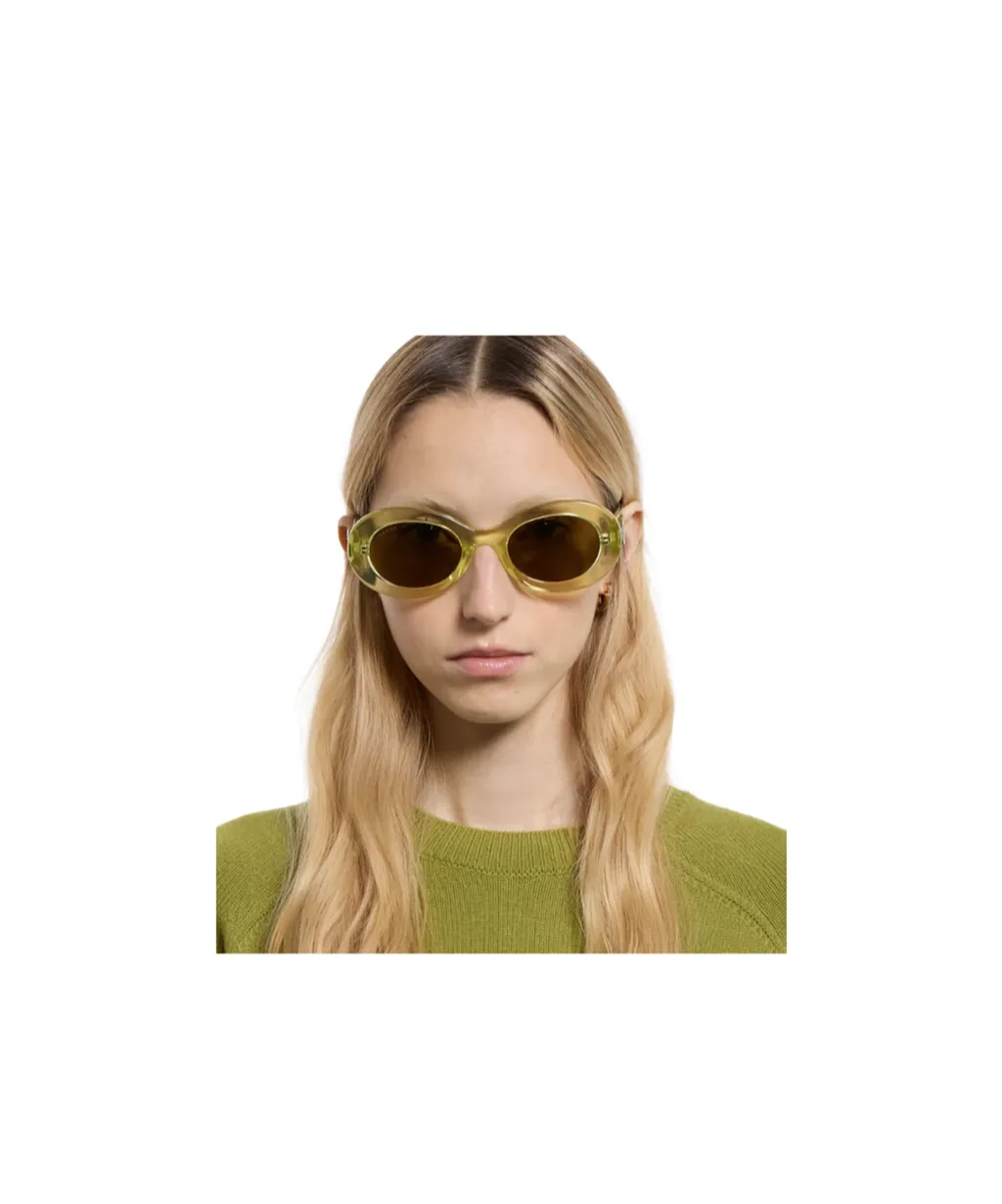 Oval Frame Sunglasses
