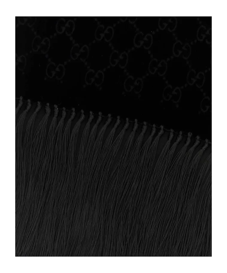Gg Velvet Devoré Stole