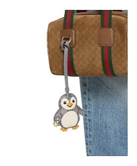 Penguin-Shaped Bag Charm