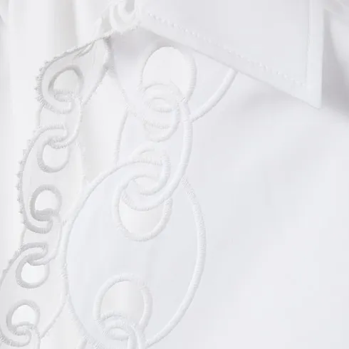 Gucci Embroidery Poplin Shirt
