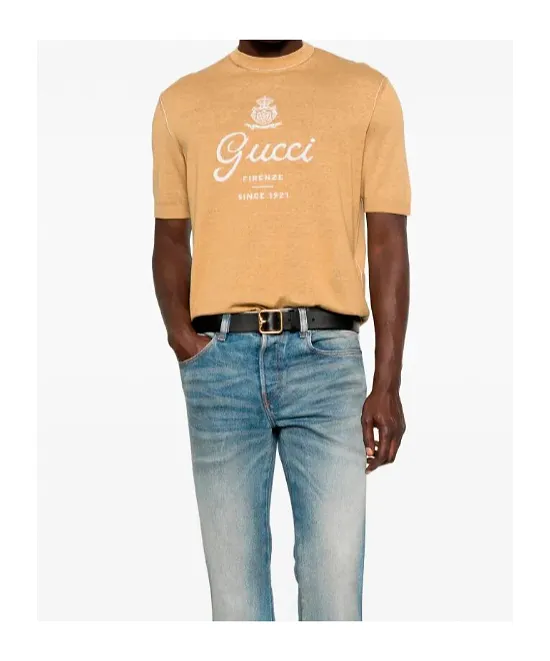 Short Sleeve Crew-Neck Sweater