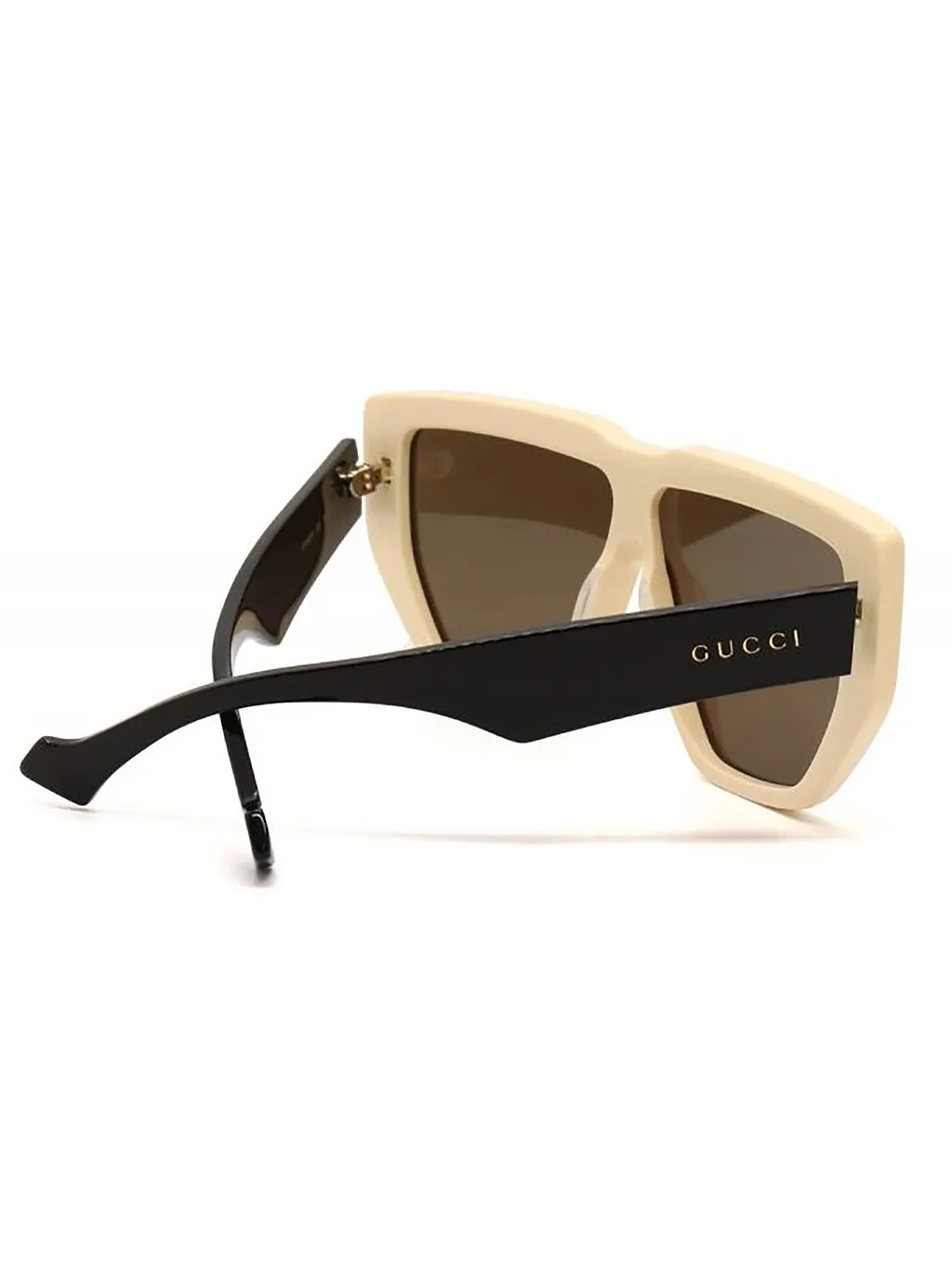 Gucci Eyewear Oversized Frame Sunglasses