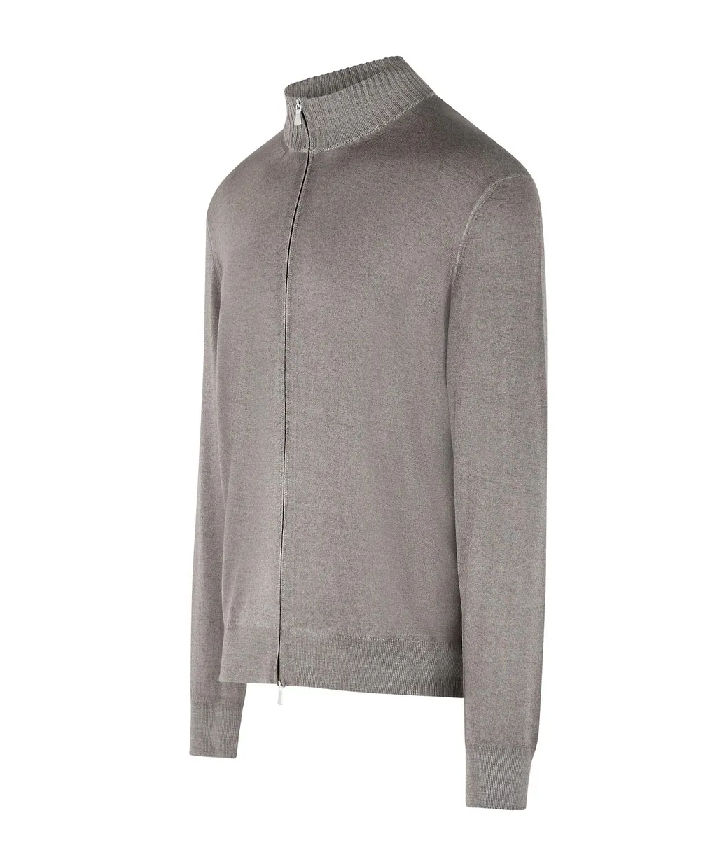 Brown Virgin Wool Sweater