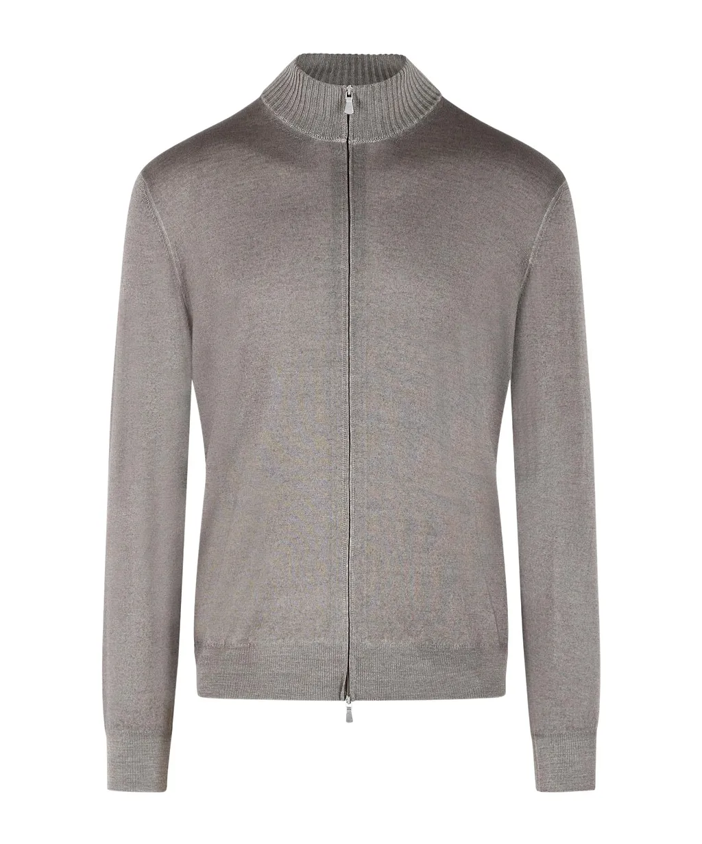 Brown Virgin Wool Sweater