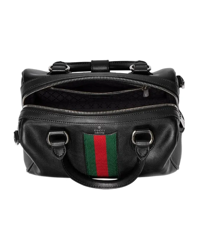 Web Trademark Small Duffle Bag