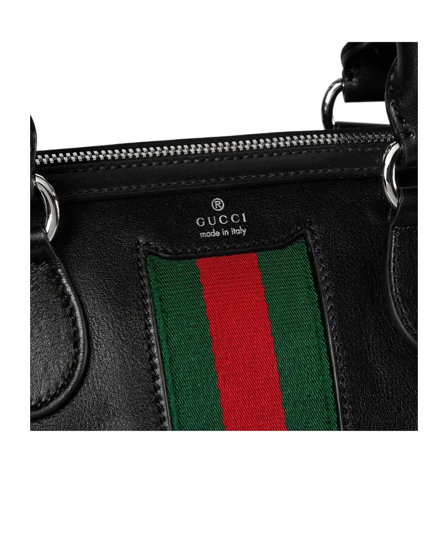 Web Trademark Small Duffle Bag
