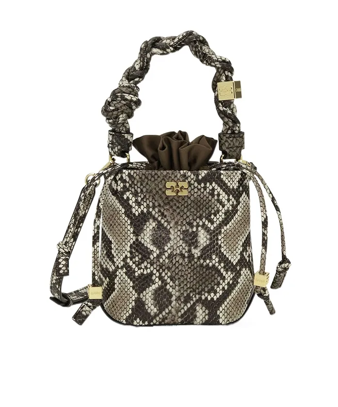 Snake Mini Bou Bucket Bag