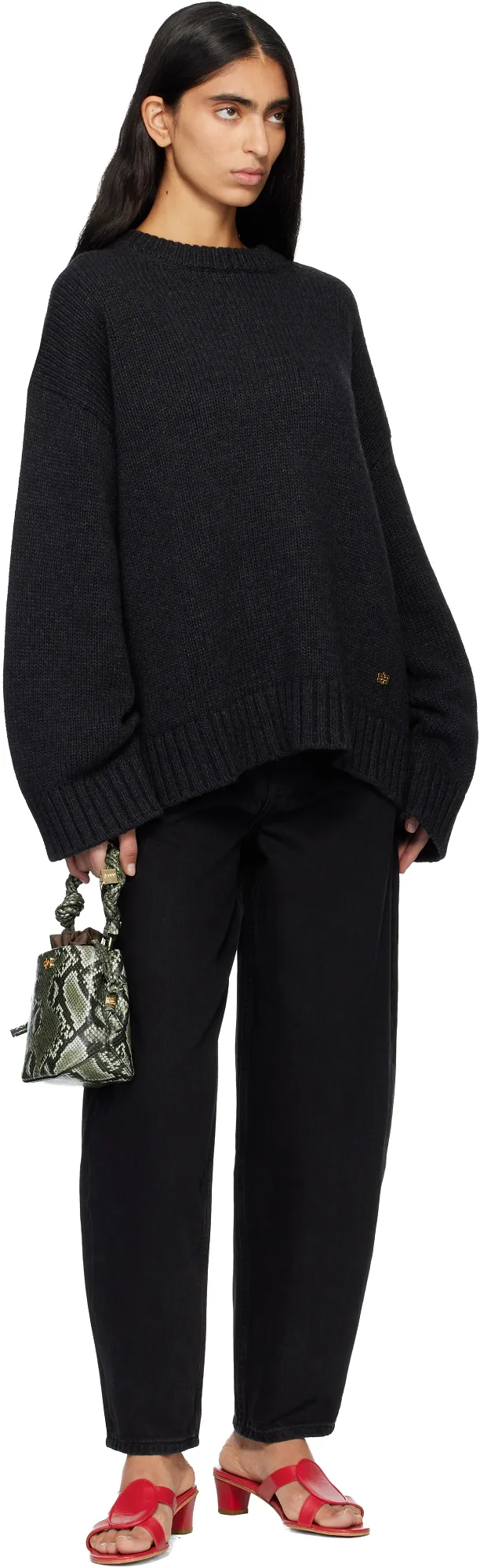 Snake Mini Bou Bucket Bag